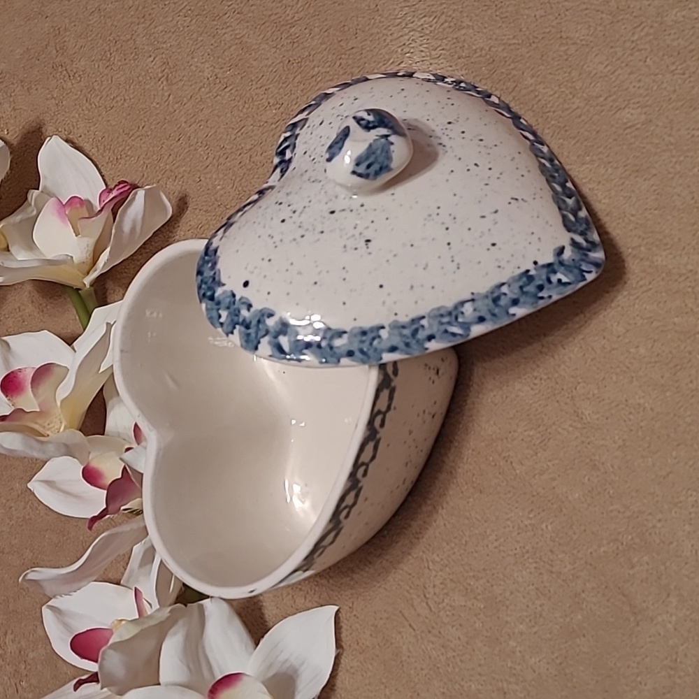 Heart Shaped Trinket Box